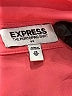 Express 100% Polyester Color Block Pink Long Sleeve Blouse Size XS - photo 7