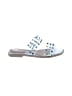 Ninety Union White Silver Sandals Size 7 - photo 1