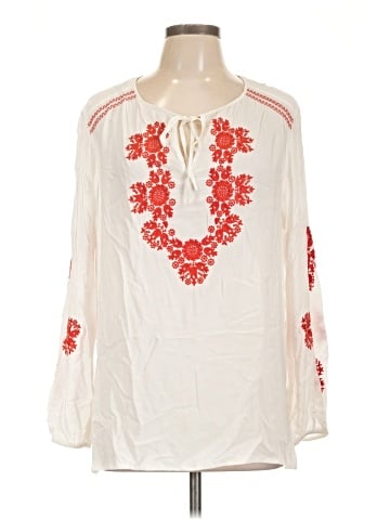 Karen Kane 3/4 Sleeve Blouse (view 1)