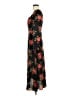 ASOS Design 100% Polyester Floral Black Cocktail Dress Size 8 - photo 5