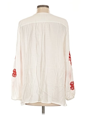 Karen Kane 3/4 Sleeve Blouse (view 2)