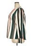 Unbranded Stripes Green Long Sleeve Blouse Size XXL - photo 5
