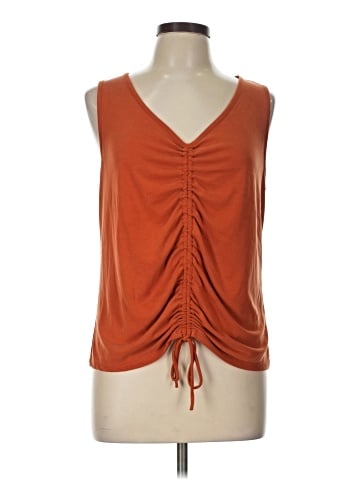 Green Envelope Sleeveless Top (view 1)