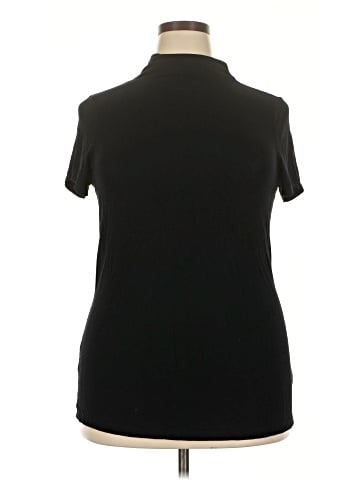 Michel Studio Short Sleeve Turtleneck (view 1)