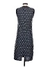 Tory Burch 100% Polyester Argyle Blue Casual Dress Size 2 - photo 2