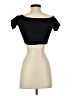 A'gaci Black Short Sleeve Top Size P (petite) - photo 2