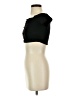 A'gaci Black Short Sleeve Top Size P (petite) - photo 5