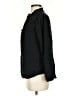 J.Crew 100% Silk Black Long Sleeve Silk Top Size S - photo 5