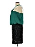 Studio Y 100% Polyester Stars Green Cocktail Dress Size L - photo 5