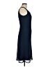 Connected Apparel 100% Polyester Solid Blue Casual Dress Size 6 - photo 4