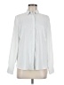 New Look 100% Polyester Solid Ivory button down Size 6 - photo 1