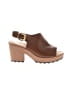 Dr. Scholl's Brown Tan Heels Size 8 - photo 1