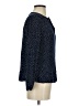 Ann Taylor LOFT Polka Dots Blue Long Sleeve Blouse Size S - photo 4