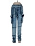 Hot & Delicious Tie-dye Blue Jeans Size L - photo 1