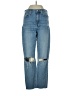Madewell Color Block Blue Jeans Size 24 waist - photo 1