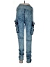Hot & Delicious Tie-dye Blue Jeans Size L - photo 2