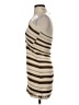 Shein 100% Polyester Stripes Brown Casual Dress Size 4 - photo 5