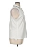Nike 100% Recycled Polyester Ivory Sleeveless Button-Down Shirt Size XL - photo 4