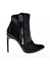 Steve Madden 100% Leather Black Ankle Boots Size 6 1/2 - photo 1