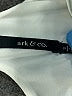 Ark & Co. 100% Polyester Graphic Ivory Cocktail Dress Size S - photo 7