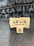 Le Lis Blue Denim Jacket Size M - photo 6