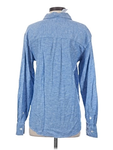 Banana Republic Factory Store Long Sleeve Button-Down Shirt (view 2)