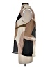 Drew 100% Polyester Tan Sleeveless Blouse Size S - photo 5