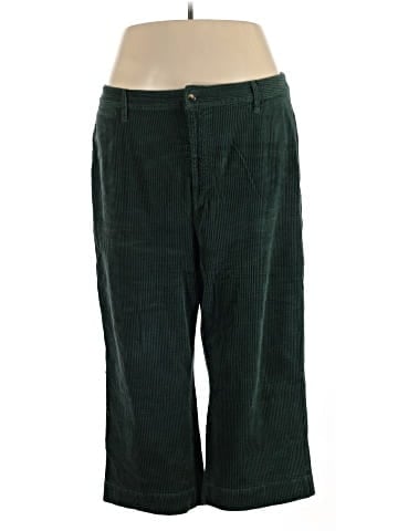 Madewell Slim Emmett Wide-Leg Crop Pants: Corduroy Edition (view 1)