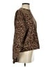 Gap Animal Print Brown Pullover Sweater Size S - photo 4