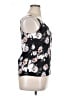 Calvin Klein 100% Polyester Black Sleeveless Top Size M - photo 4