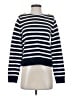 Gap 100% Cotton Stripes Blue Pullover Sweater Size S - photo 1
