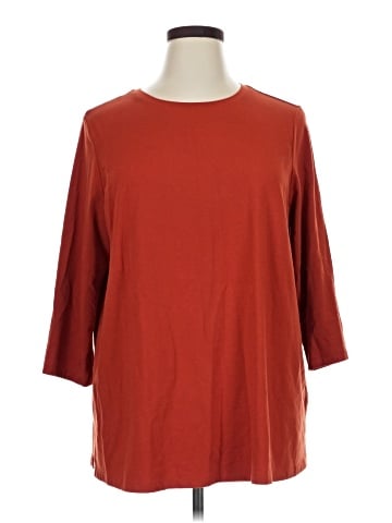 Isaac Mizrahi LIVE! 3/4 Sleeve T-Shirt (view 1)