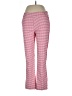 Golftini Checkered-gingham Red Casual Pants Size L - photo 1