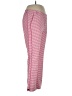 Golftini Checkered-gingham Red Casual Pants Size L - photo 4