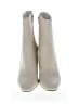 Steve Madden 100% Leather Ivory Ankle Boots Size 6 1/2 - photo 2