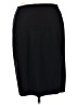 Violeta by Mango Solid Black Formal Skirt Size M - photo 2