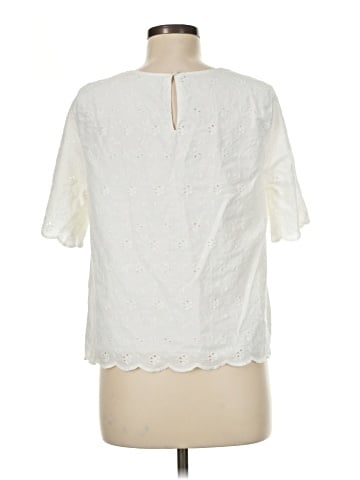 St. John's Bay Short Sleeve Blouse (view 2)