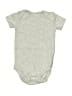 Lupilu Solid Gray Short Sleeve Onesie Size 2-6 mo - photo 1