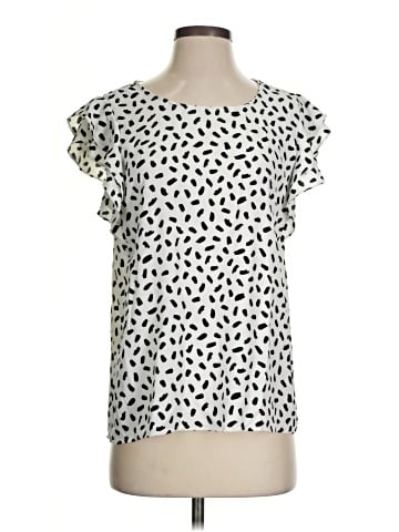 Les Amis Short Sleeve Blouse (view 1)