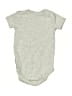 Lupilu Solid Gray Short Sleeve Onesie Size 2-6 mo - photo 2