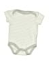 Kyle & Deena Ivory Short Sleeve Onesie Size 3-6 mo - photo 1