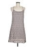 Harper 100% Polyester Gray Casual Dress Size M - photo 1
