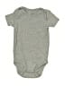 Lupilu Solid Gray Short Sleeve Onesie Size 2-6 mo - photo 1