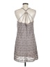 Harper 100% Polyester Gray Casual Dress Size M - photo 2