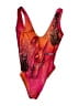 Unbranded Paisley Red One Piece Swimsuit Size M (estimated) - photo 1