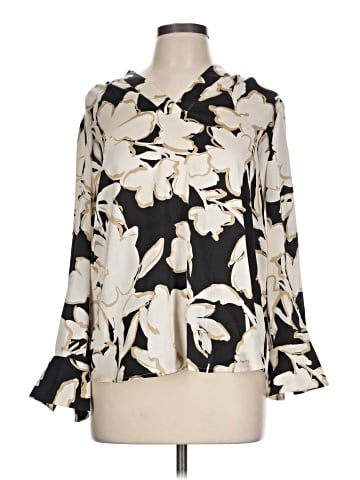 Anne Klein Long Sleeve Blouse (view 1)