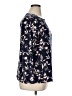 Chico's 100% Pima Cotton Floral Blue Pullover Sweater Size XL - photo 4