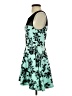 Trixxi Graphic Teal Cocktail Dress Size 5 - photo 5