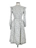 Shein Polka Dots Gray Casual Dress Size 6 - photo 1