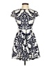 B. Darlin Paisley Blue Cocktail Dress Size 5 - 6 - photo 1